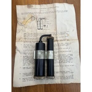 Brookstone Valtock Super 2000 Blow Lamp Vintage Goldsmith Silversmith Watchmaker